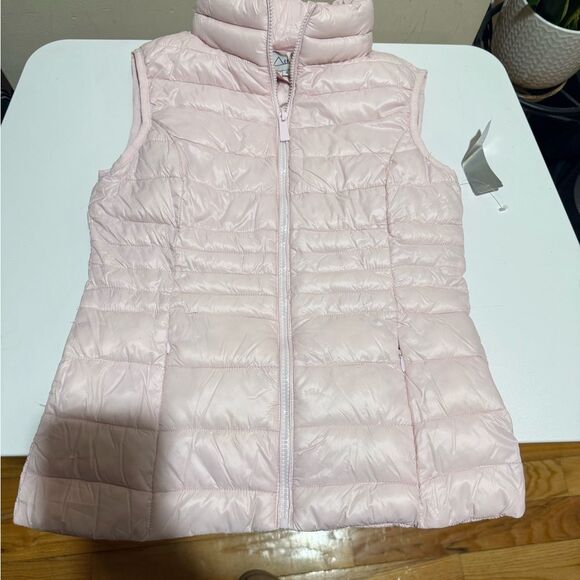 Jackets & Blazers - Light Pink Puffer Vest size Women S